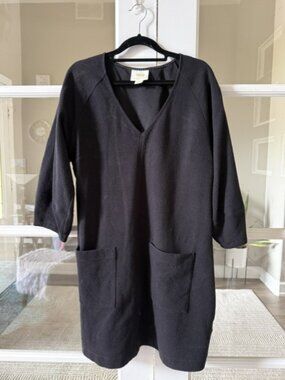 Anthropologie Maeve Angelika V-neck tunic dress Medium